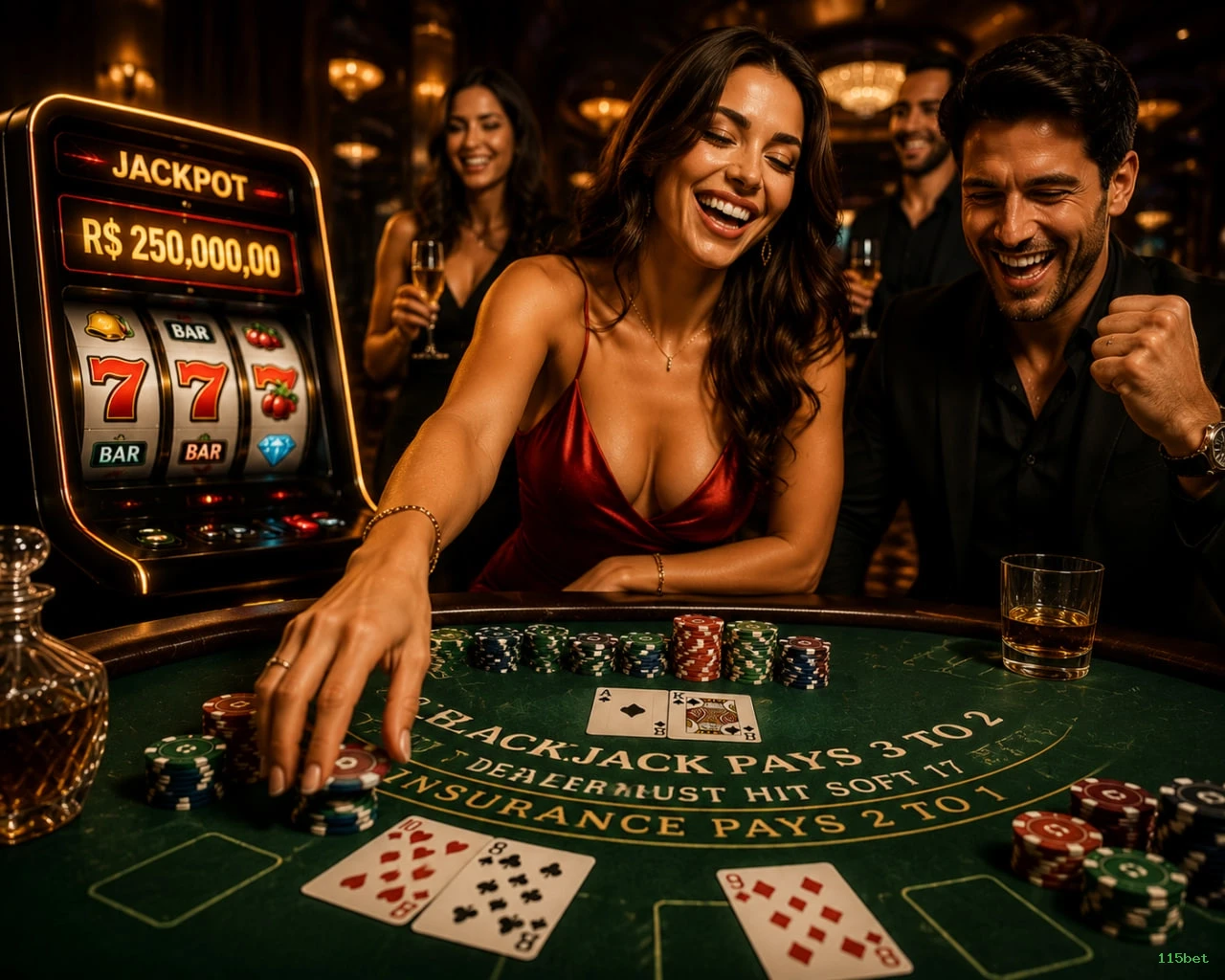 Bônus boas-vindas 115bet R$100